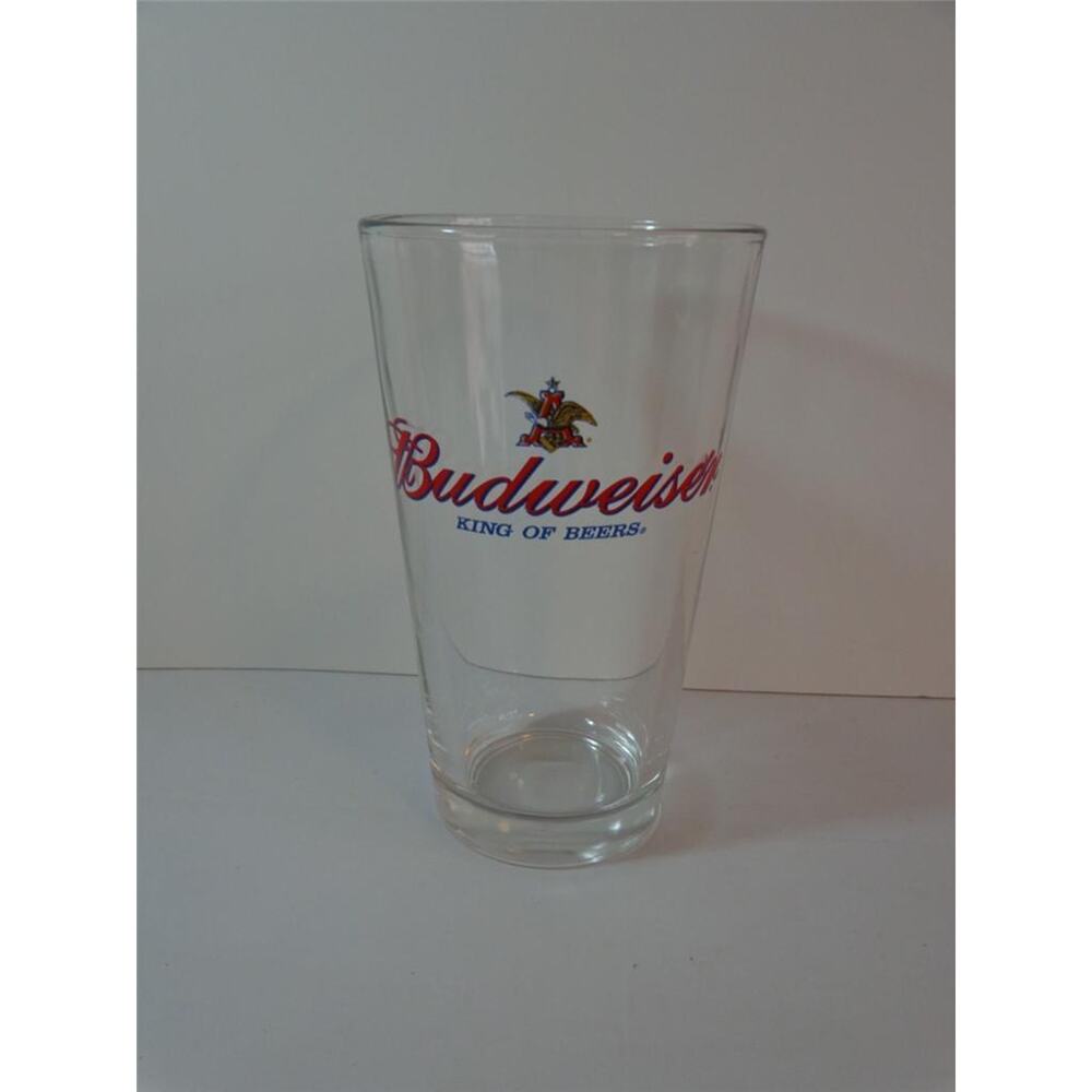 Budweiser King Of Beers Glass Drink Barware -031304
